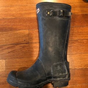 Girls size 2 HUNTER BOOTS